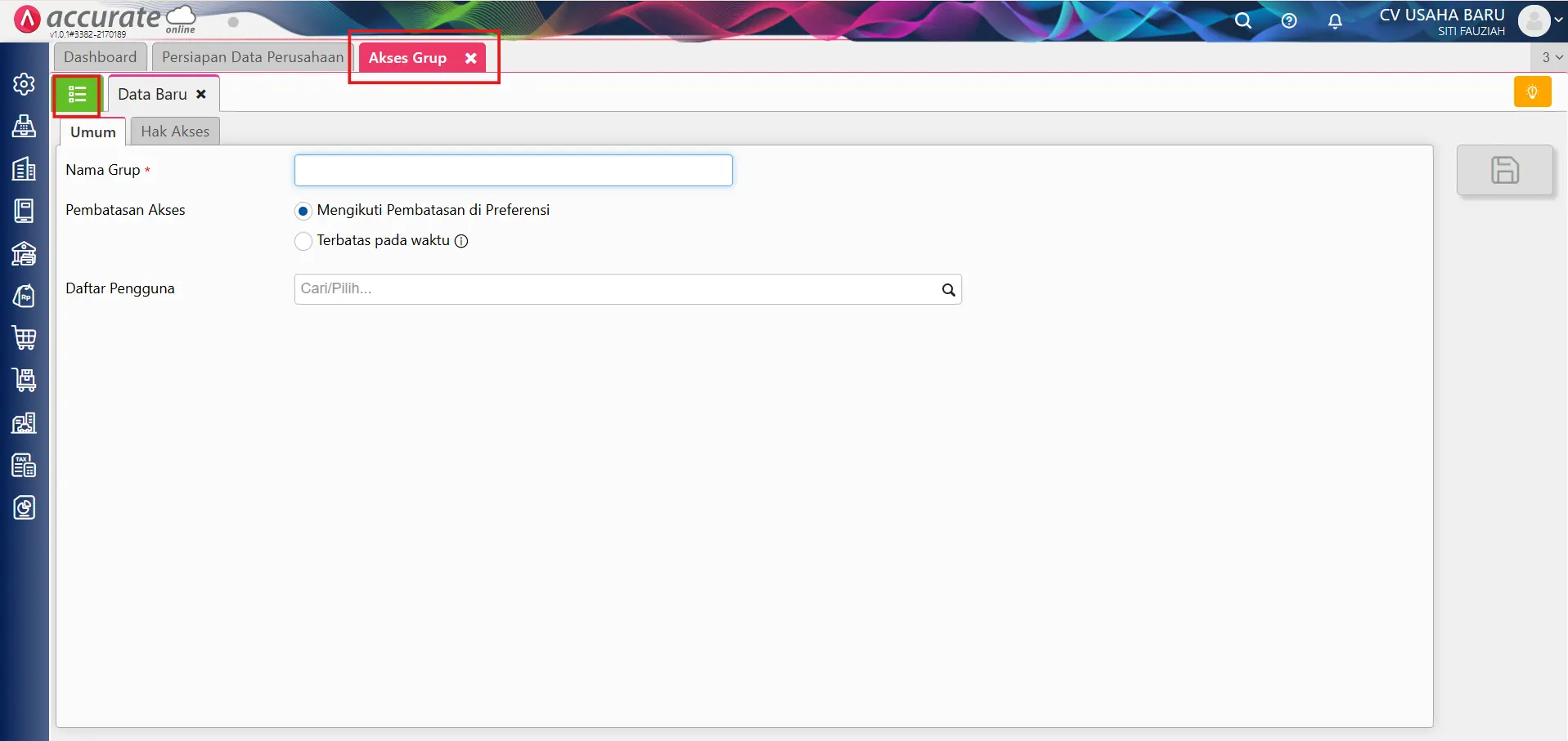 mengatasi error pembatasan akses